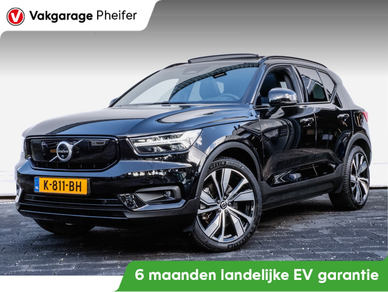 Volvo XC40 - Recharge P8 AWD R-Design Trekhaak/ Panoramadak/ Harman-Kardon/ 360 Camera/ Carplay/ Dab/ L - AutoWereld.nl