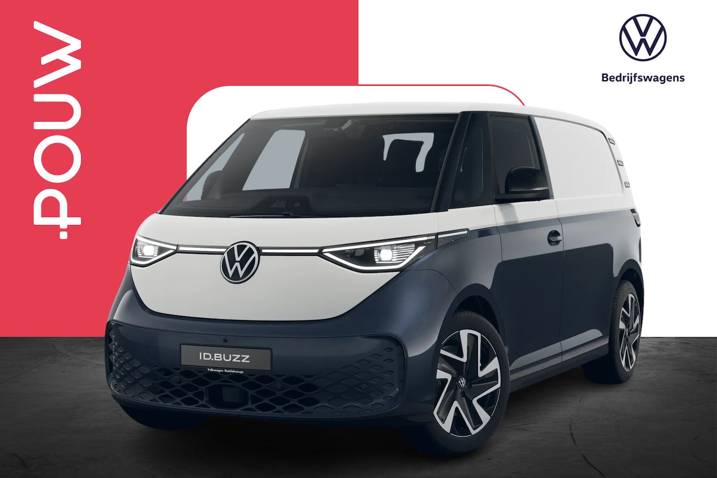 Volkswagen ID. Buzz Cargo - 286pk Anniversary Edition 79 kWh | Stuurwiel Verwarmd | Trekhaak Wegklapbaar - AutoWereld.nl