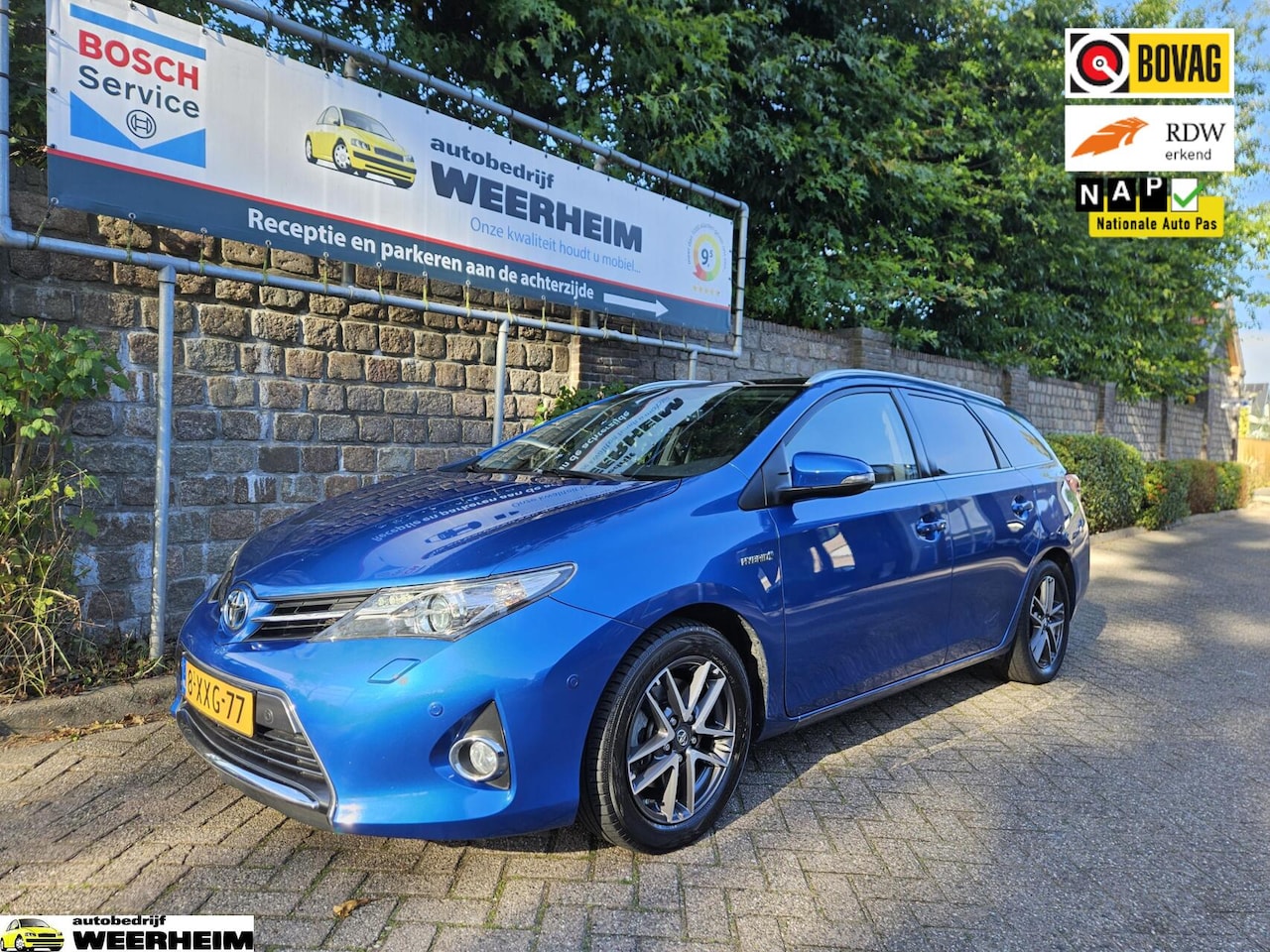 Toyota Auris - 1.8 Hybrid Lease+ Luxe uitvoering, Nette staat! - AutoWereld.nl