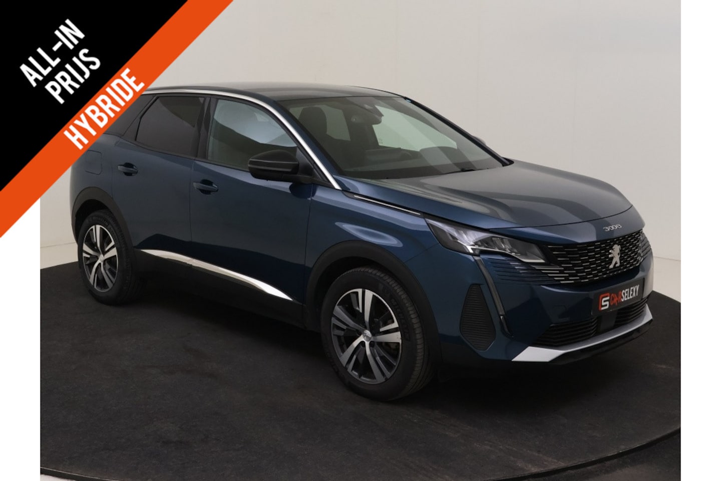 Peugeot 3008 - 1.2 Hybride Allure Pack Business Navigatie Full Led Half leder - AutoWereld.nl