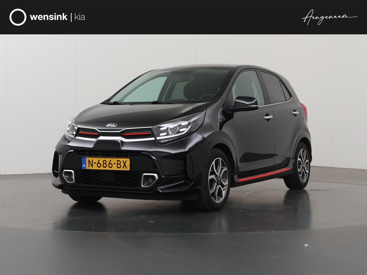 Kia Picanto - 1.0 DPi GT-Line | Navigatie | Parkeercamera | Climate Control | Keyless Go | - AutoWereld.nl