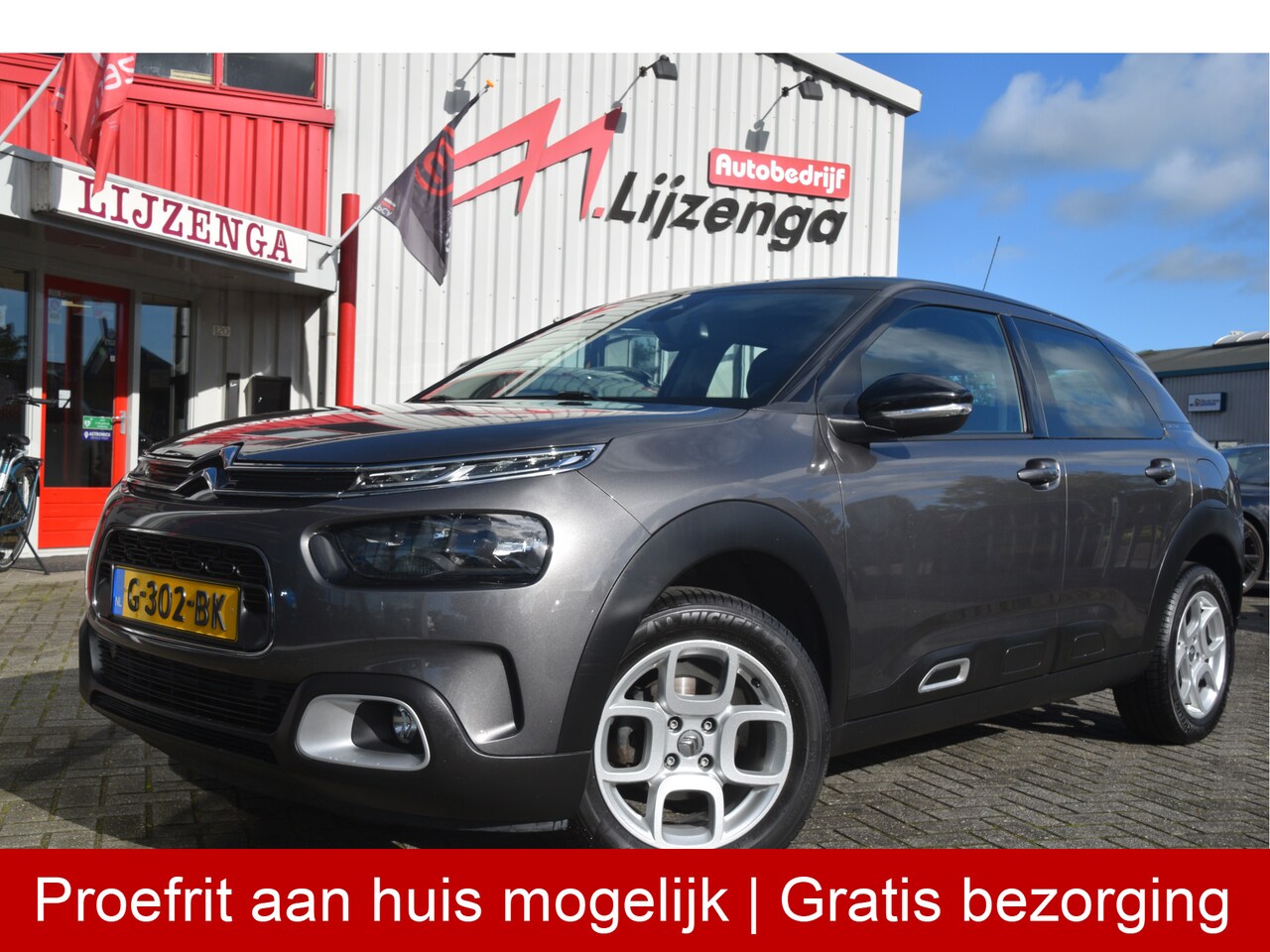 Citroën C4 Cactus - 1.2 PureTech Business Carplay | LMV | Trekhaak | PDC | DAB | Bluetooth | Navi - AutoWereld.nl