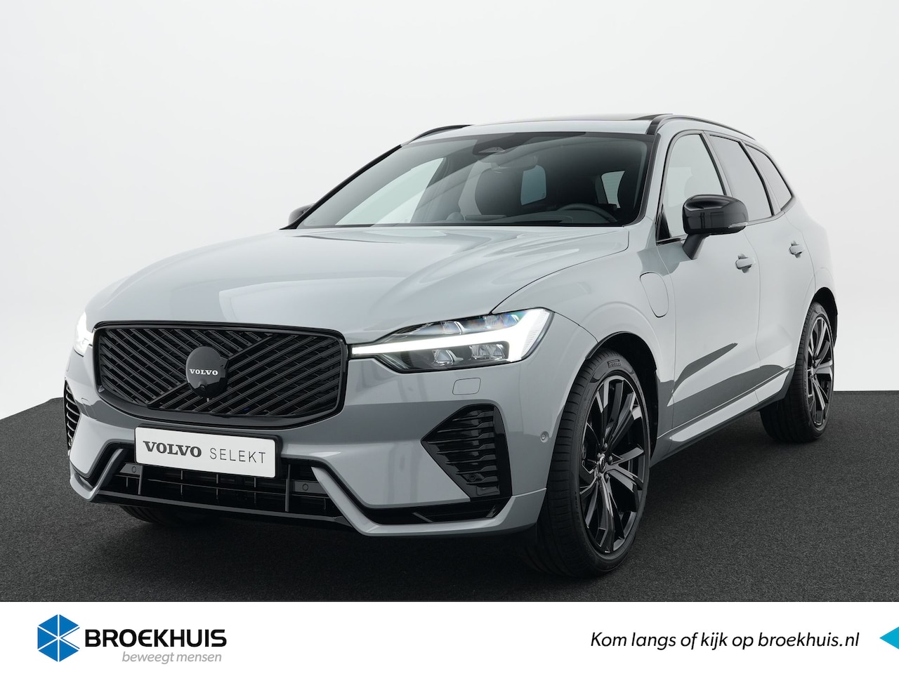 Volvo XC60 - 2.0 T6 Plug-in hybrid AWD Ultra Black Edition | Luchtvering | Bowers & Wilkins | Massage | - AutoWereld.nl