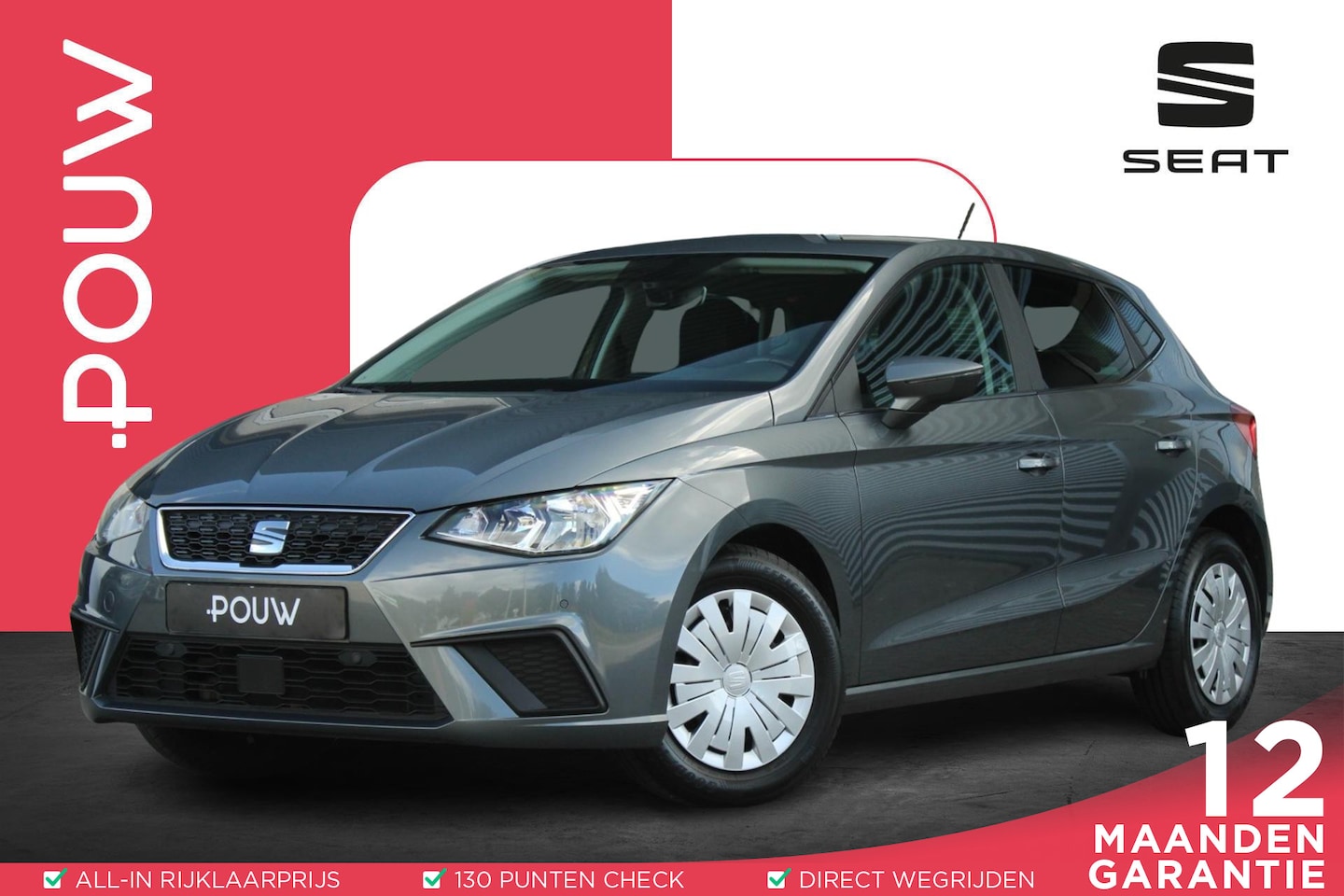 SEAT Ibiza - 1.0 TSI 95pk Style Business Intense | Adaptive Cruise | Camera Achter | Navigatie | Apple - AutoWereld.nl