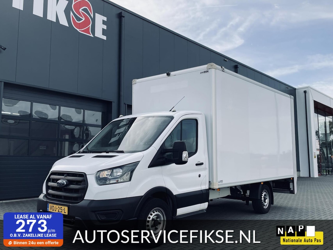 Ford Transit - BAKWAGEN DHOLLANDIA LAADKLEP 350 2.0 TDCI 130 pk - AutoWereld.nl