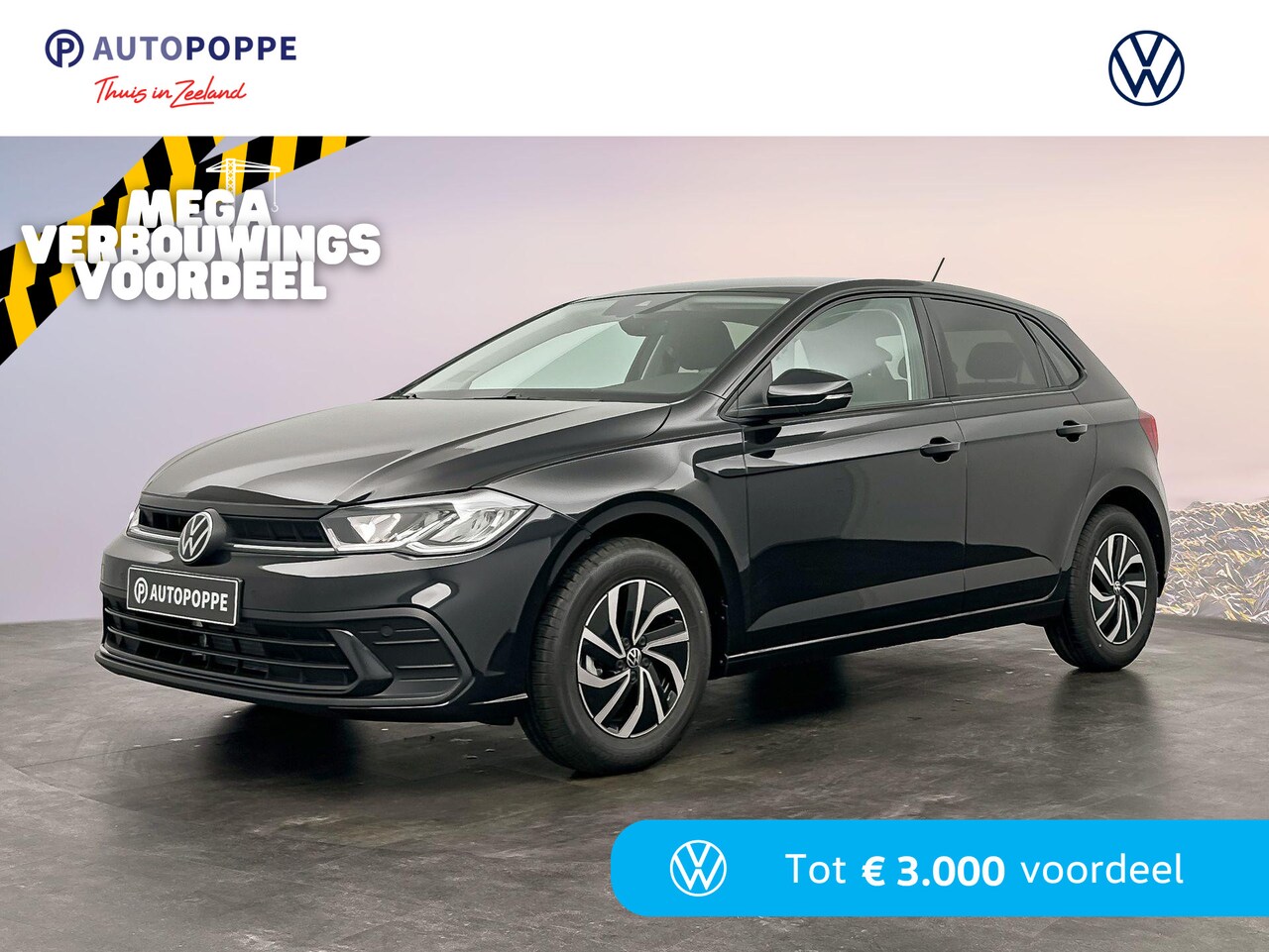 Volkswagen Polo - Life Edition 1.0 70 kW / 95 pk TSI Hatchback 5 ver - AutoWereld.nl
