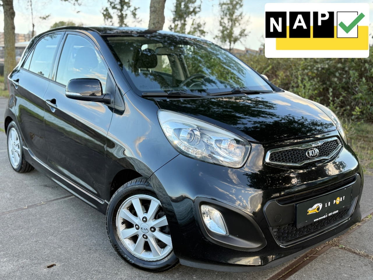 Kia Picanto - 1.0 CVVT ISG Plus Pack NAP | NWE APK | NETTE AUTO - AutoWereld.nl