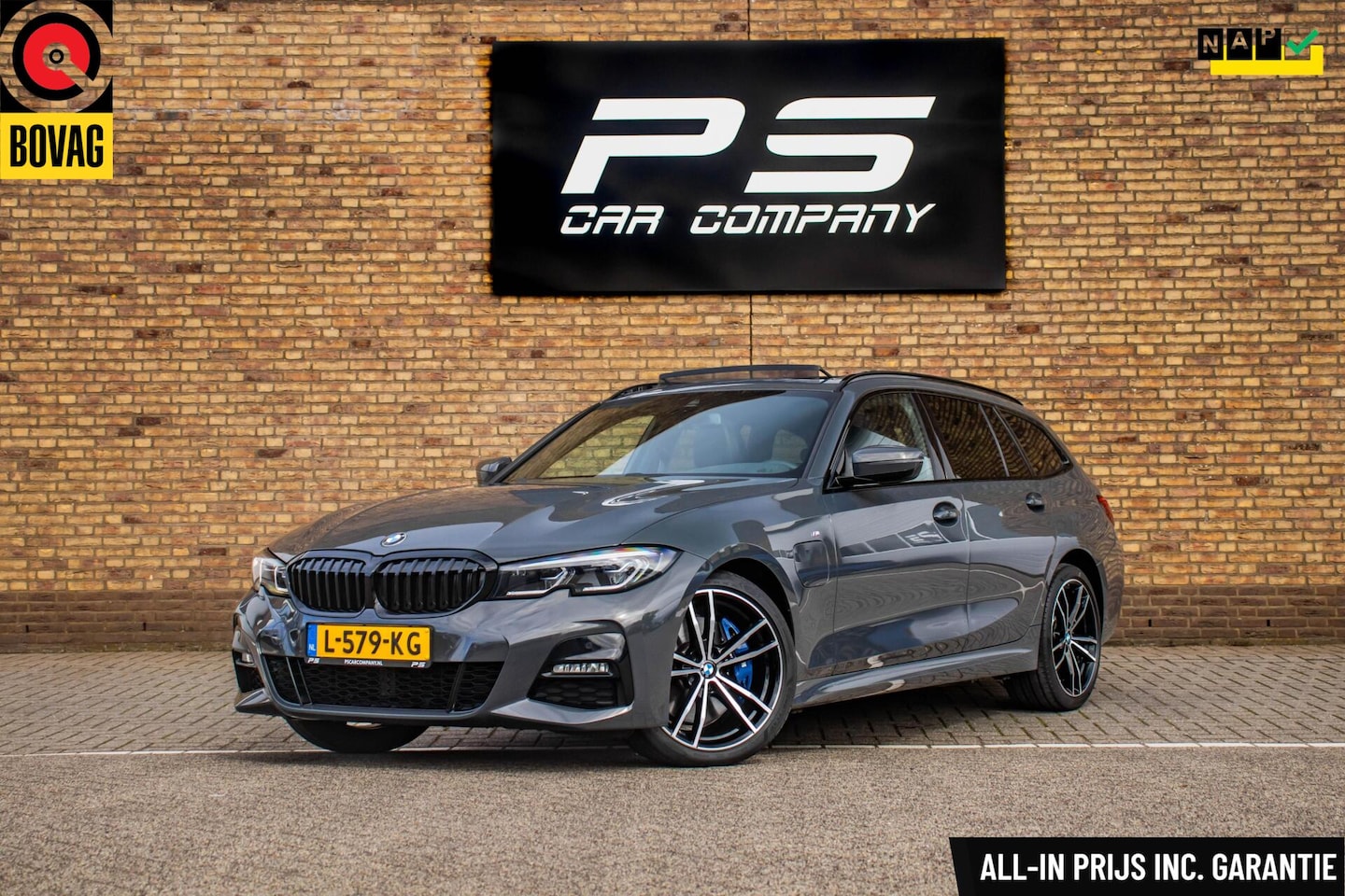 BMW 3-serie Touring - 330e M-Sport, NAP, Pano, Leer, Laser,H&K - AutoWereld.nl