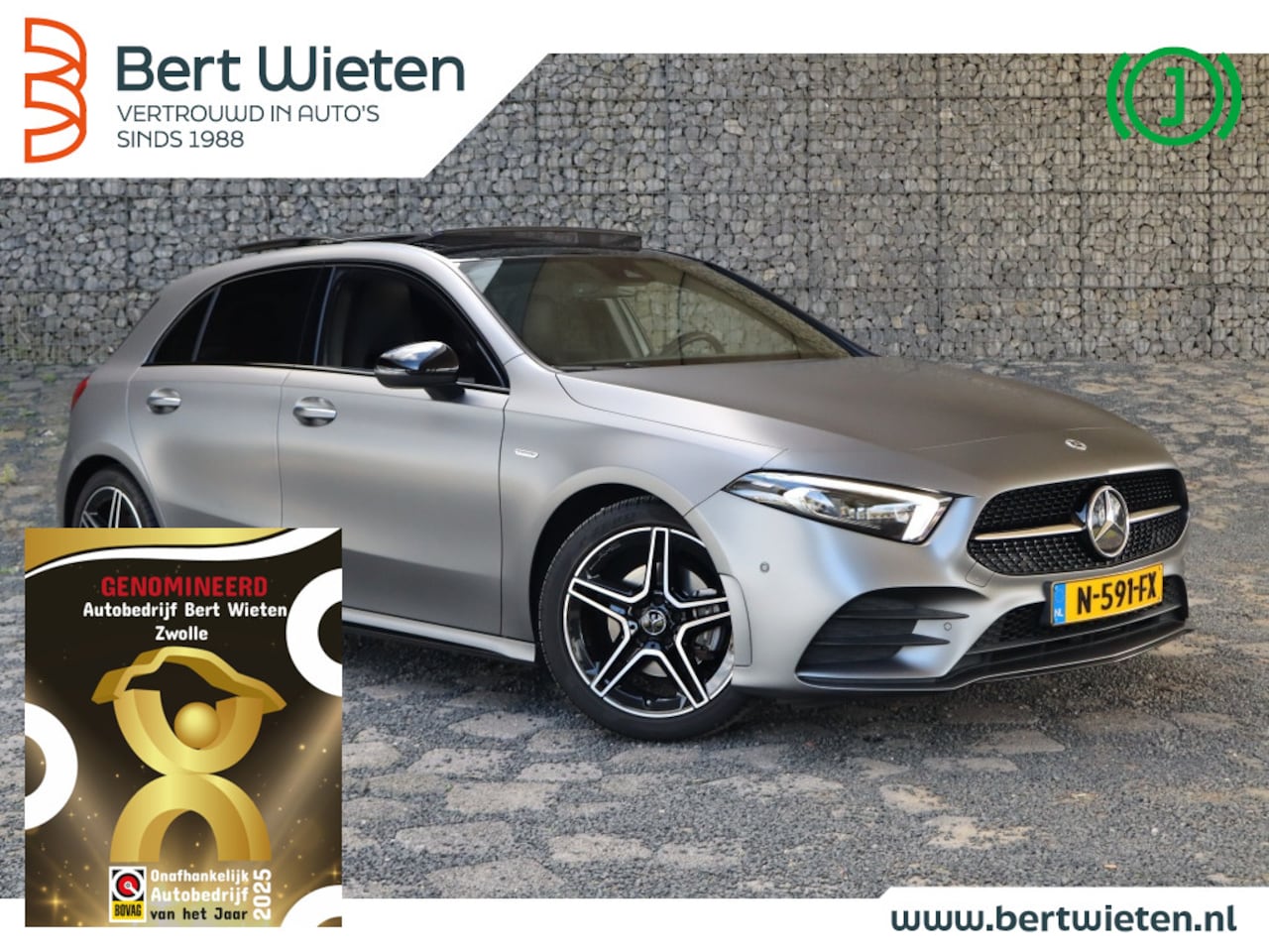 Mercedes-Benz A-klasse - 180 Edition AMG | Geen import | Schuifdak | Sfeer verlichting | - AutoWereld.nl