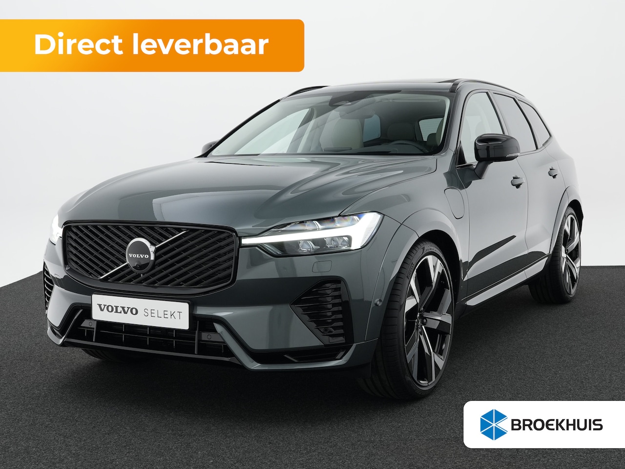 Volvo XC60 - 2.0 T6 Plug-in hybrid AWD Ultra Dark | Nieuw | Luchtvering | Bowers & Wilkins | Head-Up | - AutoWereld.nl