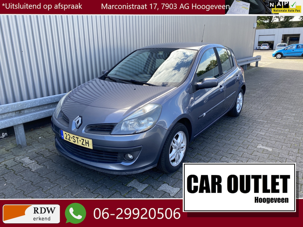 Renault Clio - 1.6-16V Dynamique Luxe 1.6-16V Dynamique Luxe 5-Drs, A/C, LM, Trekh, z.g.a.n. APK – Inruil Mogelijk – - AutoWereld.nl