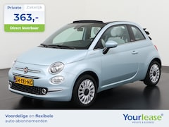 Fiat 500 C - 1.0 Hybrid Dolcevita | All-in 363, - Private Lease | Direct uit voorraad