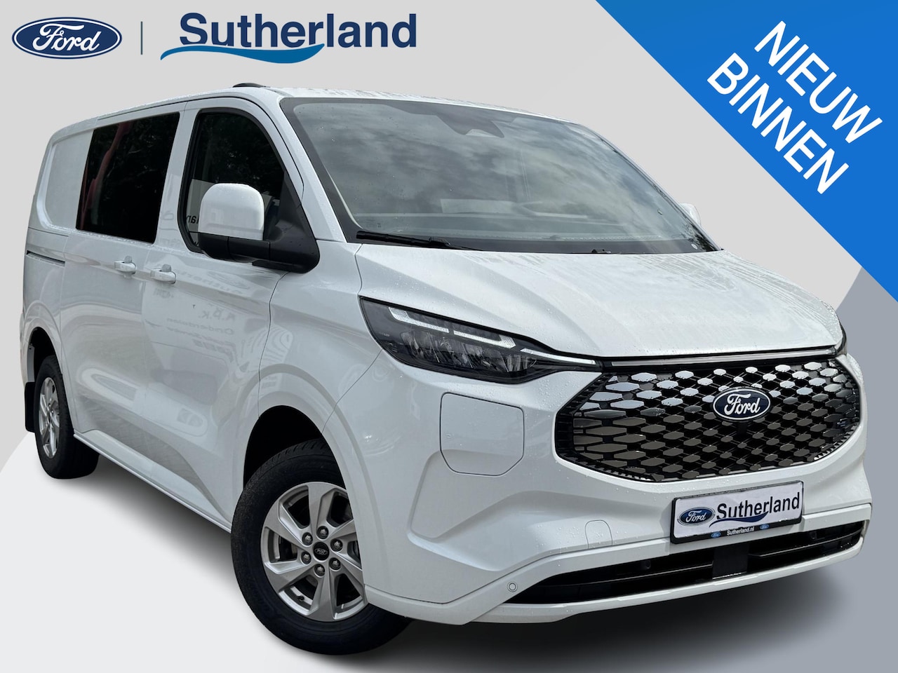 Ford Transit Custom - e-Transit 320 L1 Limited/Titanium Elektrisch | SCI | Ford Voorraad |  65kWh 218pk | Frozen - AutoWereld.nl