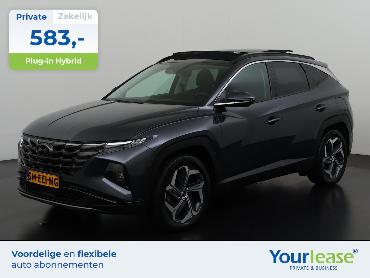 Hyundai Tucson - 1.6 T-GDI PHEV 4WD | All-in 583,- Private Lease | Direct uit voorraad - AutoWereld.nl