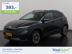 Hyundai Kona Electric - EV 39kWh 3-fase | All-in 383, - Private Lease | Zondag Open