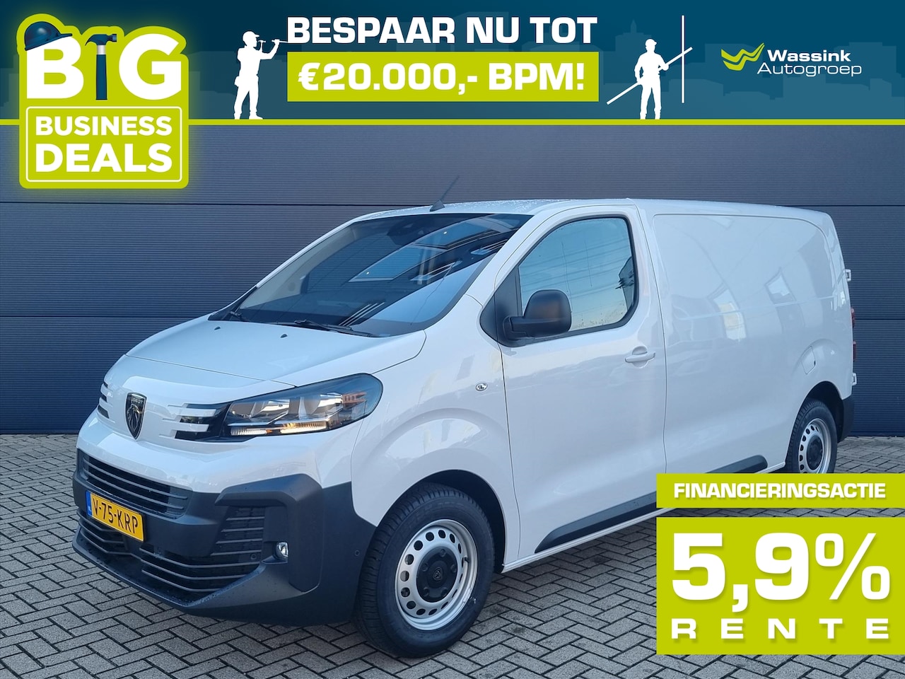 Peugeot Expert - GB L2 2.0 BlueHDi 145pk | Climate Control | Camera | Apple Carplay | Navigatie | Trekhaak - AutoWereld.nl