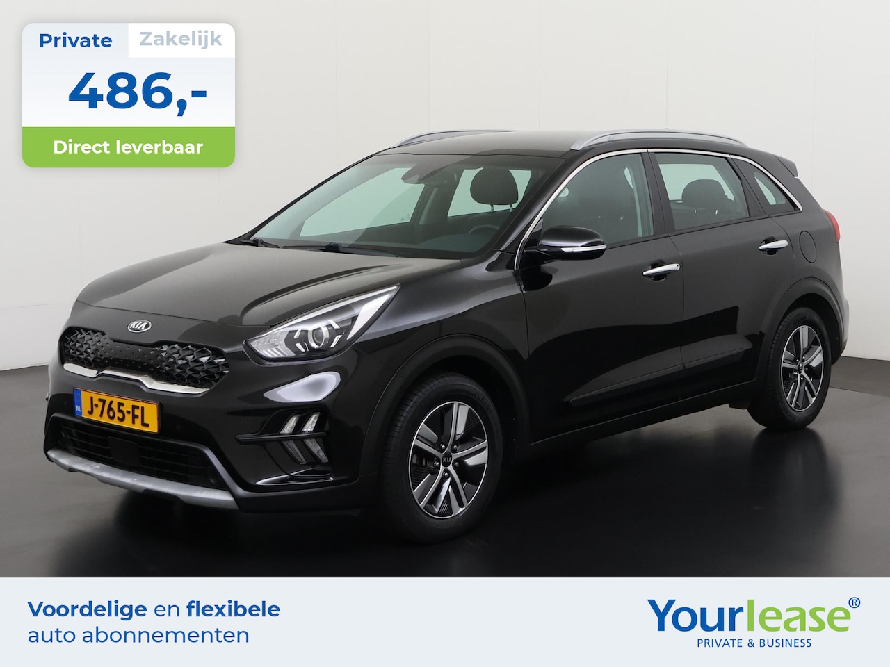 Kia Niro - 1.6 GDi Hybrid DynamicLine | All-in 486,- Private Lease | Direct uit voorraad - AutoWereld.nl