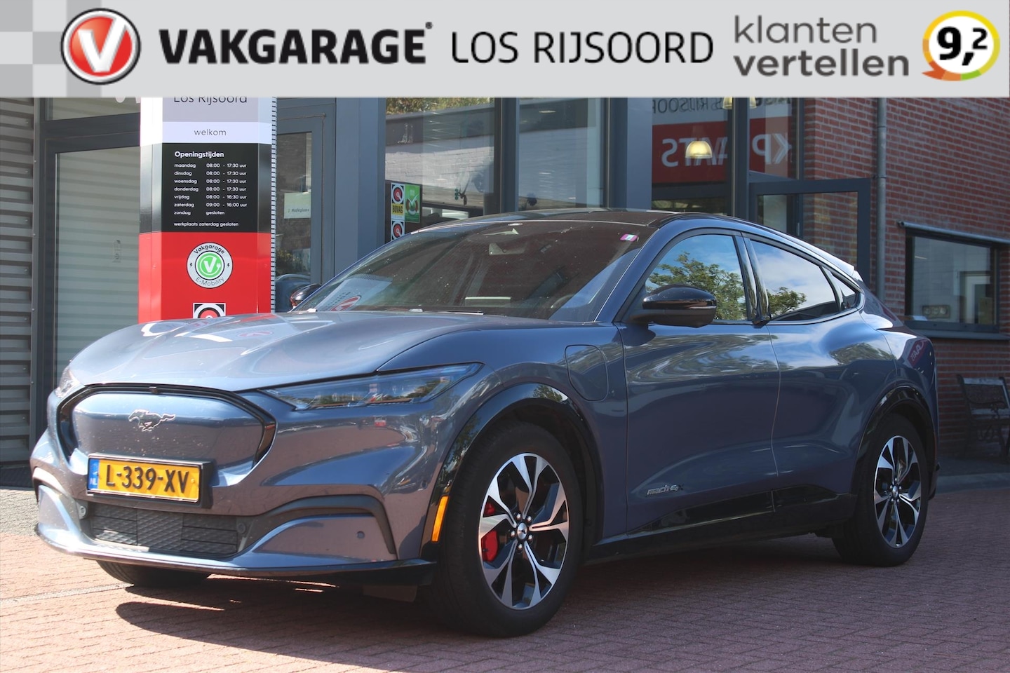 Ford Mustang Mach-E - 98kWh Aut.*Extended* | Trekhaak | 360 Camera | Carplay | Stoel & Stuur verwarming | Leder - AutoWereld.nl