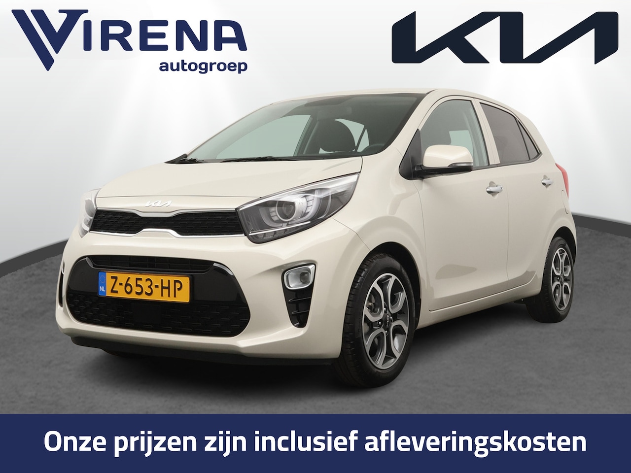 Kia Picanto - 1.0 DPi DynamicPlusLine -  Navigatie - Cruise Control - Climate Control - Apple/Android Ca - AutoWereld.nl