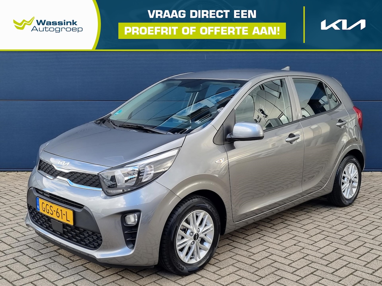 Kia Picanto - 1.0 DPi 4-zits DynamicLine | Airco | Camera | Lichtmetalen Velgen | Apple Carplay | Cruise - AutoWereld.nl