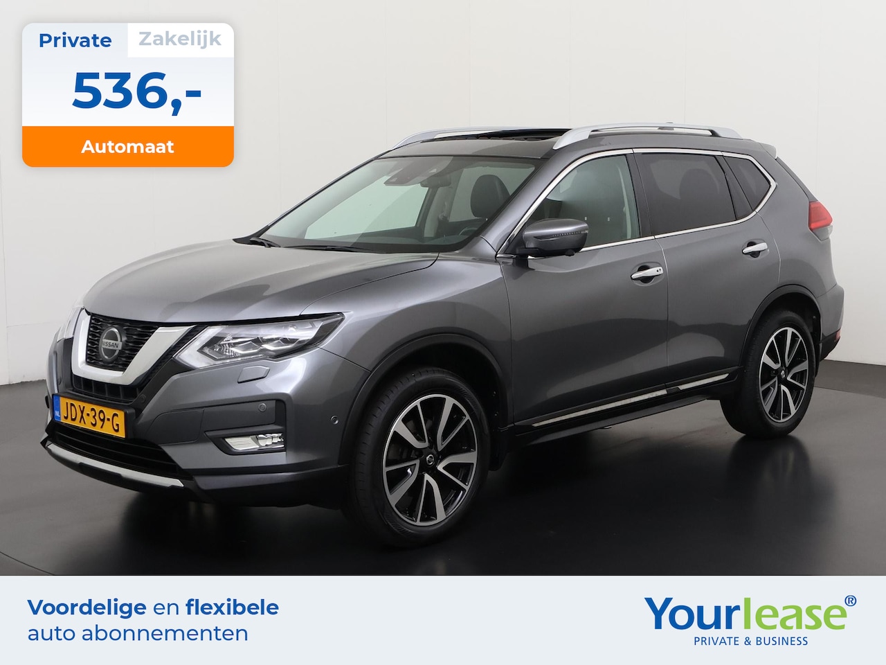 Nissan X-Trail - 1.3 DIG-T Tekna 7p. | All-in 536,- Private Lease | Direct uit voorraad - AutoWereld.nl