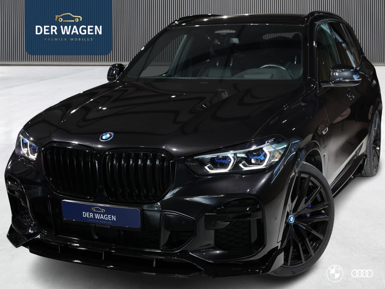 BMW X5 - xDr45e M SPORT BLACK ED. / M PERF. / LASER / ACC / HARMANKARDON / HEADUP / TREKHAAK / 22" - AutoWereld.nl