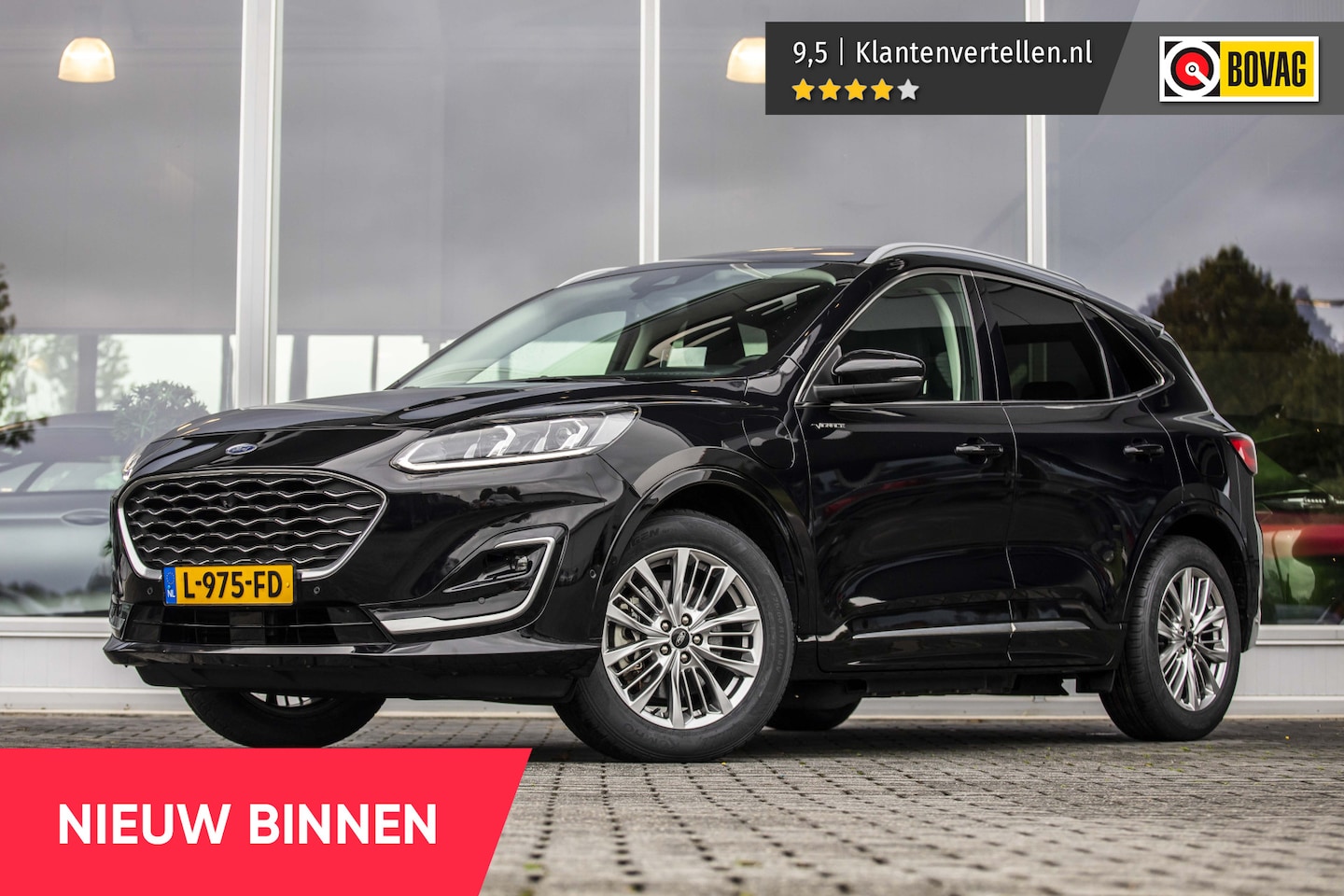 Ford Kuga - 2.5 PHEV Vignale | Camera | Leder | Head-up - AutoWereld.nl