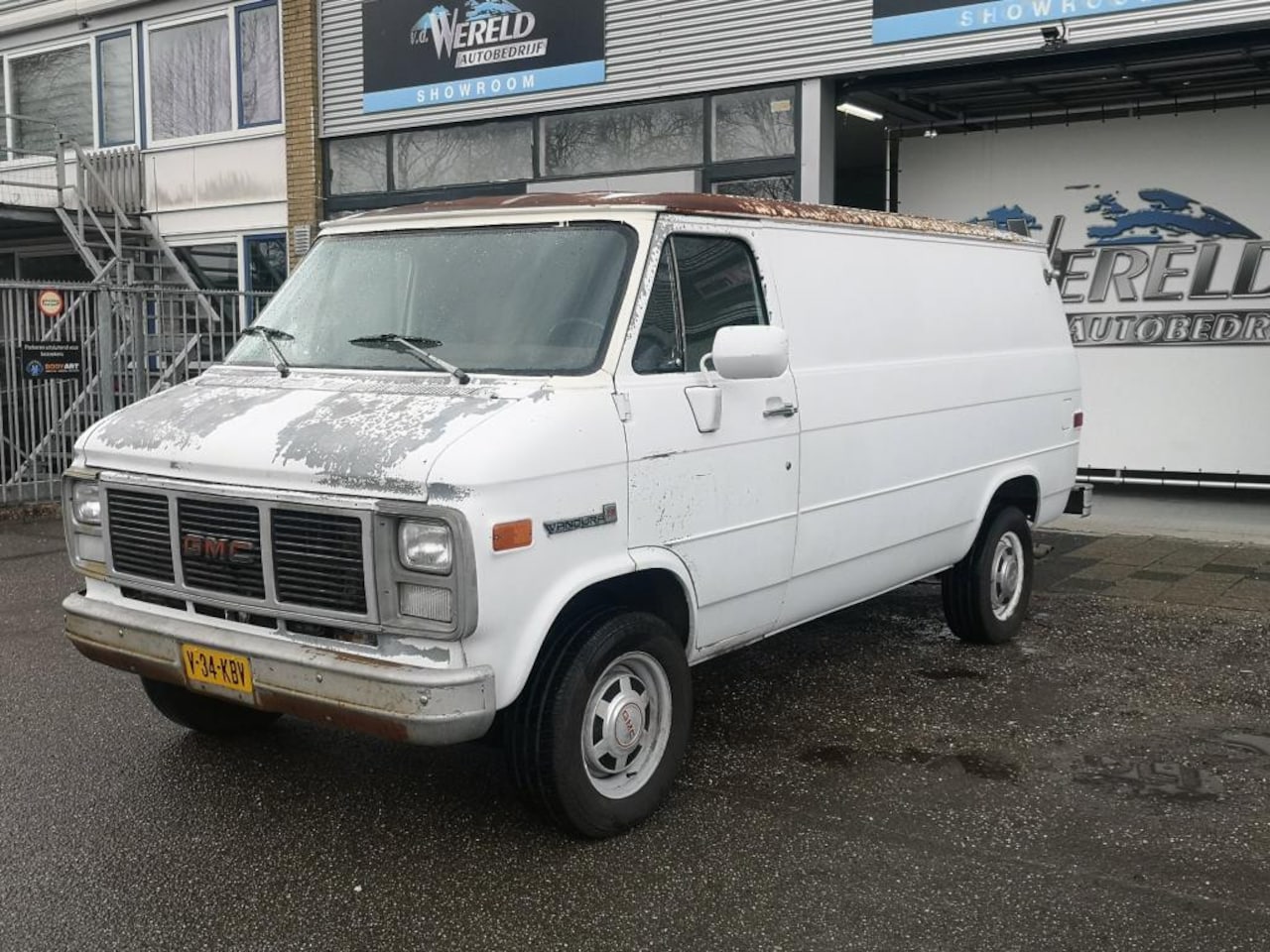 GMC Vandura - 3500 5.7 TBI Youngtimer Marge - AutoWereld.nl