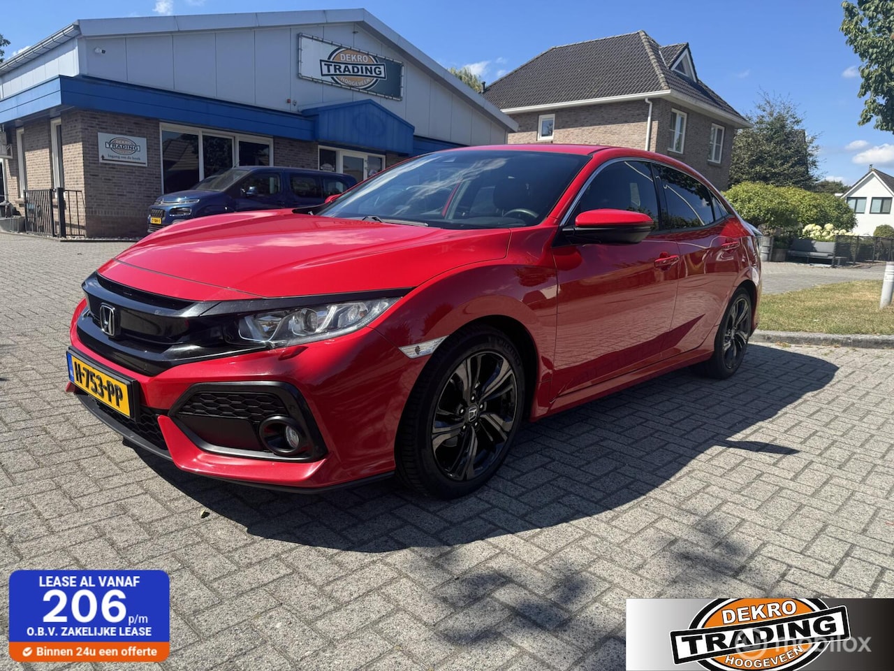 Honda Civic - 1.0 i-VTEC Premium Sport veel opties - AutoWereld.nl