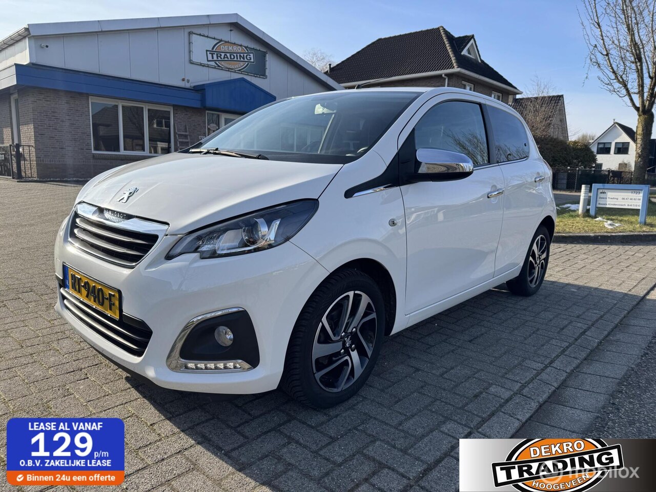 Peugeot 108 - 1.0 e-VTi Allure TOP! Luxe uitvoering - AutoWereld.nl