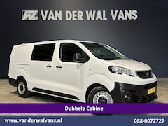 Peugeot Expert - 2.0 BlueHDI 123pk L3H1 Dubbele Cabine Euro6 Airco | 6-Zits | Navigatie | 2500kg Trekhaak A