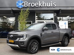 Ford Ranger - 2.0 Super Cab EcoBlue Wildtrak | ELEKTRISCHE ROLLERTOP | TREKHAAK | ADAPTIVE CRUISE | DODE