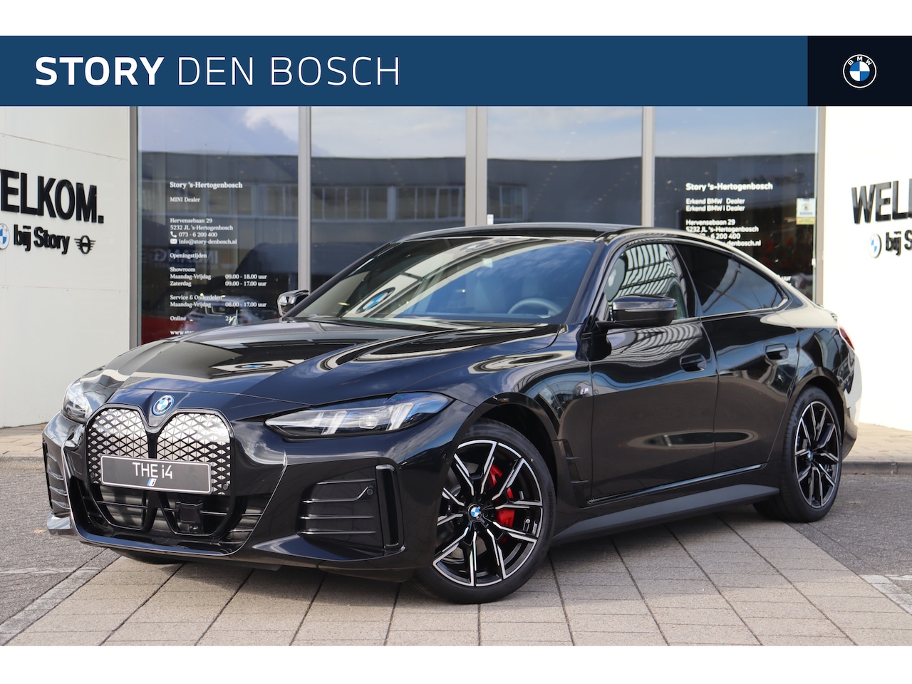 BMW i4 - eDrive40 M Sport / Achteruitrijcamera / Adaptieve LED / Active Cruise Control / Parking As - AutoWereld.nl