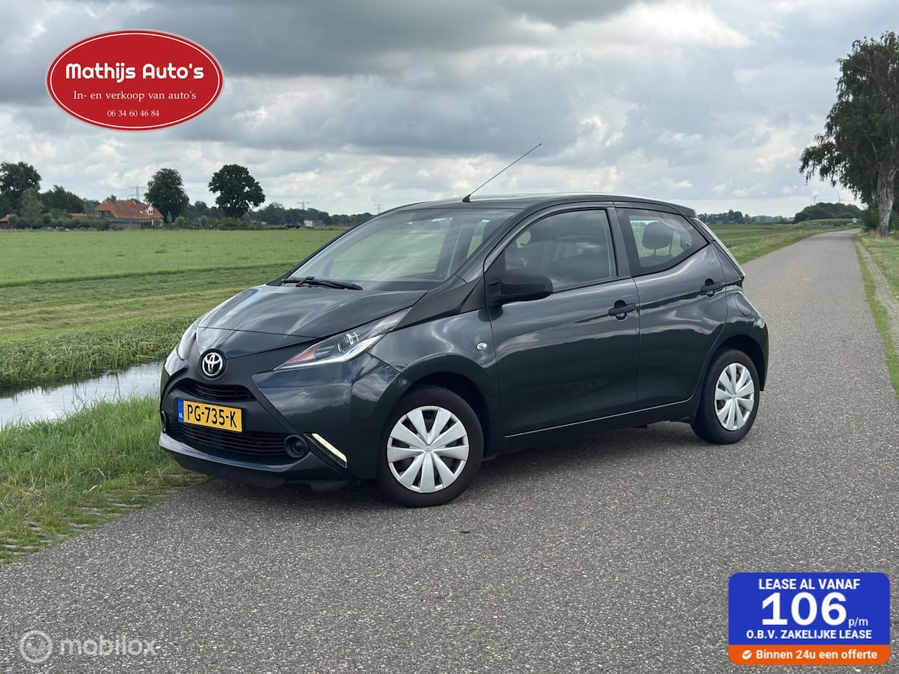 Toyota Aygo - 1.0 VVT-i x 5 deurs airco! Nieuwe APK! - AutoWereld.nl