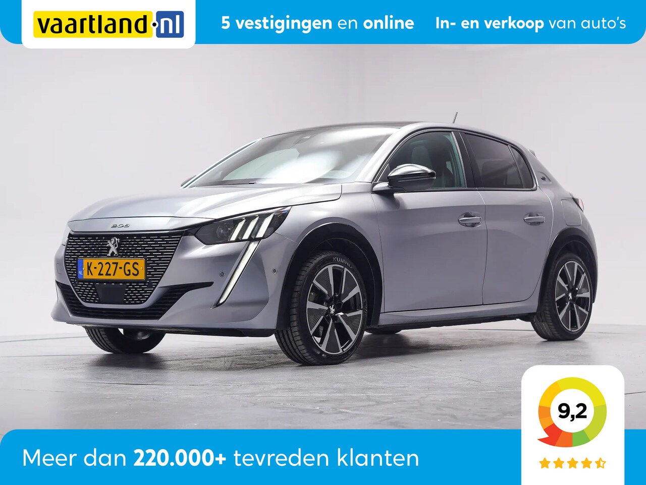 Peugeot 208 - 50 kWh GT [ Pano LED Half-leder Navi Camera ] - AutoWereld.nl
