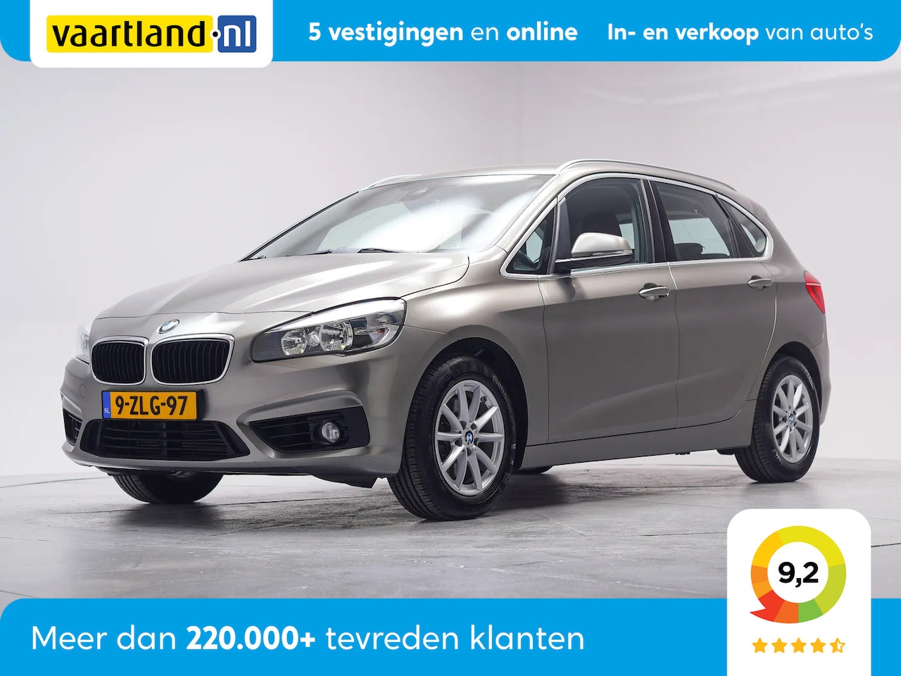 BMW 2-serie Active Tourer - 218i Executive Aut. [ Navi Half-leder Climate ] - AutoWereld.nl