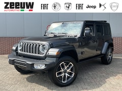 Jeep Wrangler Unlimited - 4xe 380 PK Sahara | Schuifdak | Leder | Camera | Navi | 20"