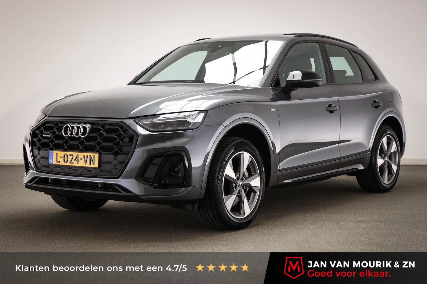 Audi Q5 - 50 TFSI e S edition | PANORAMADAK | HALF LEDER | STUURVERWARMING | B&O DAB | - AutoWereld.nl