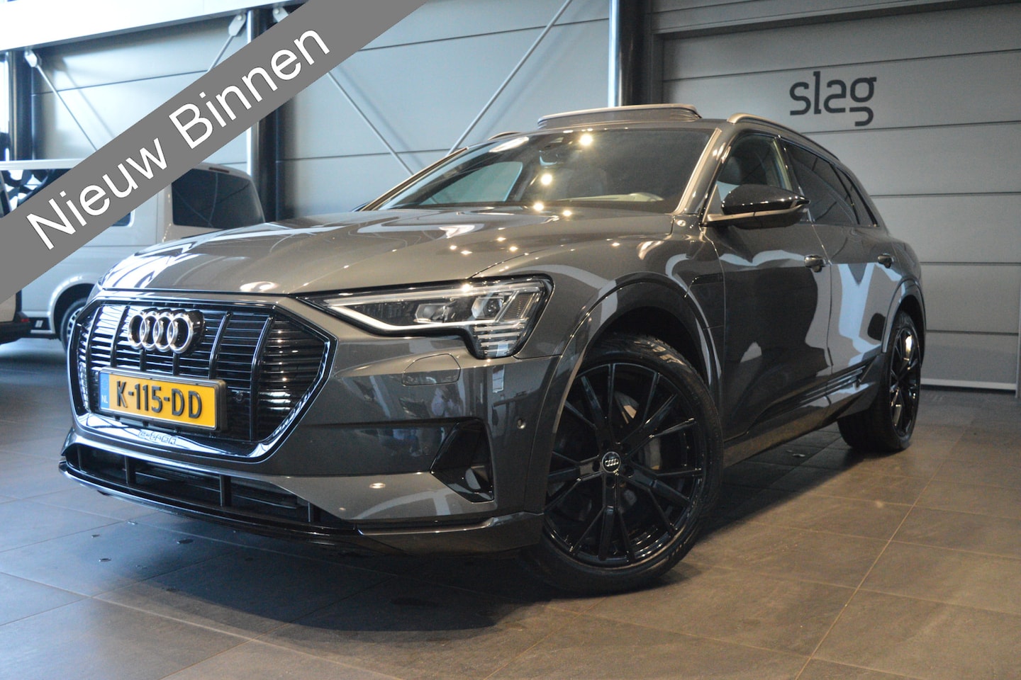 Audi e-tron - 50 quattro 3X S-line head up pano camera trekhaak 21 inch !! - AutoWereld.nl