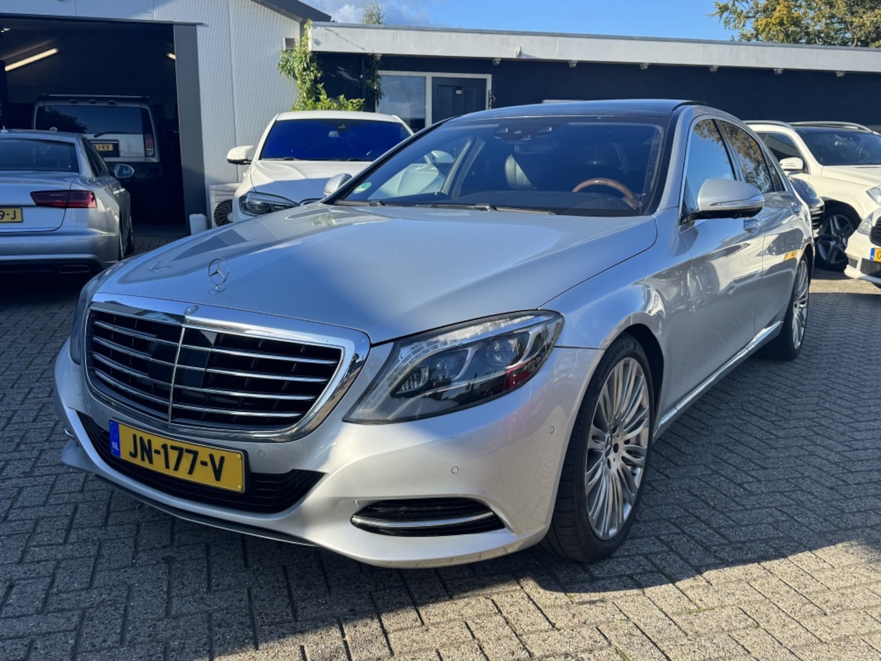 Mercedes-Benz S-klasse - S400 Hybride Lang 2015 Panorama DVD VOL - AutoWereld.nl