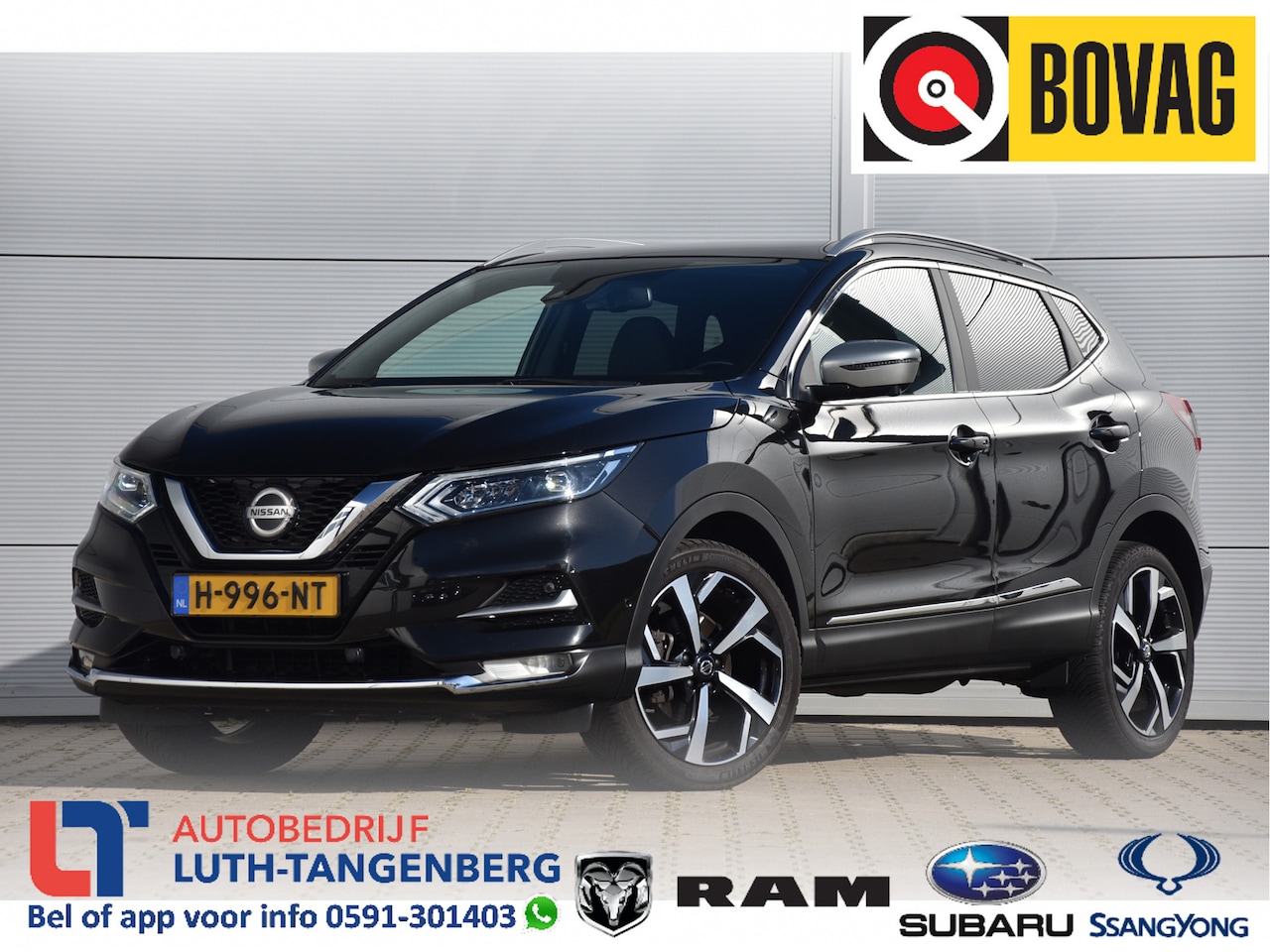 Nissan Qashqai - 1.3 DIG-T Tekna + - AutoWereld.nl