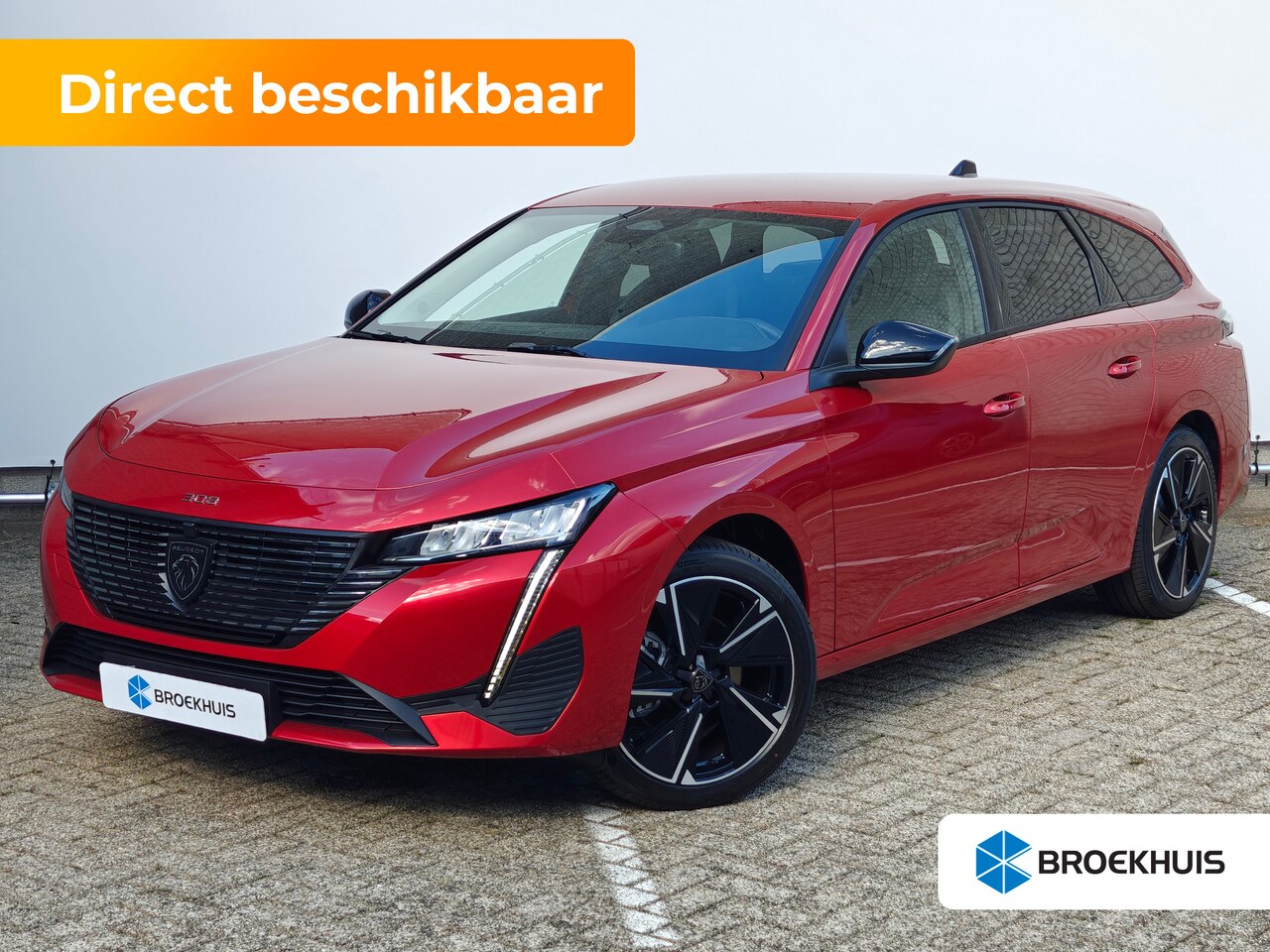 Peugeot E-308 - Allure, (2024-D0-2) | 8 jaar fabrieksgarantie of 160.000 kilometer op het accupakket | Ach - AutoWereld.nl