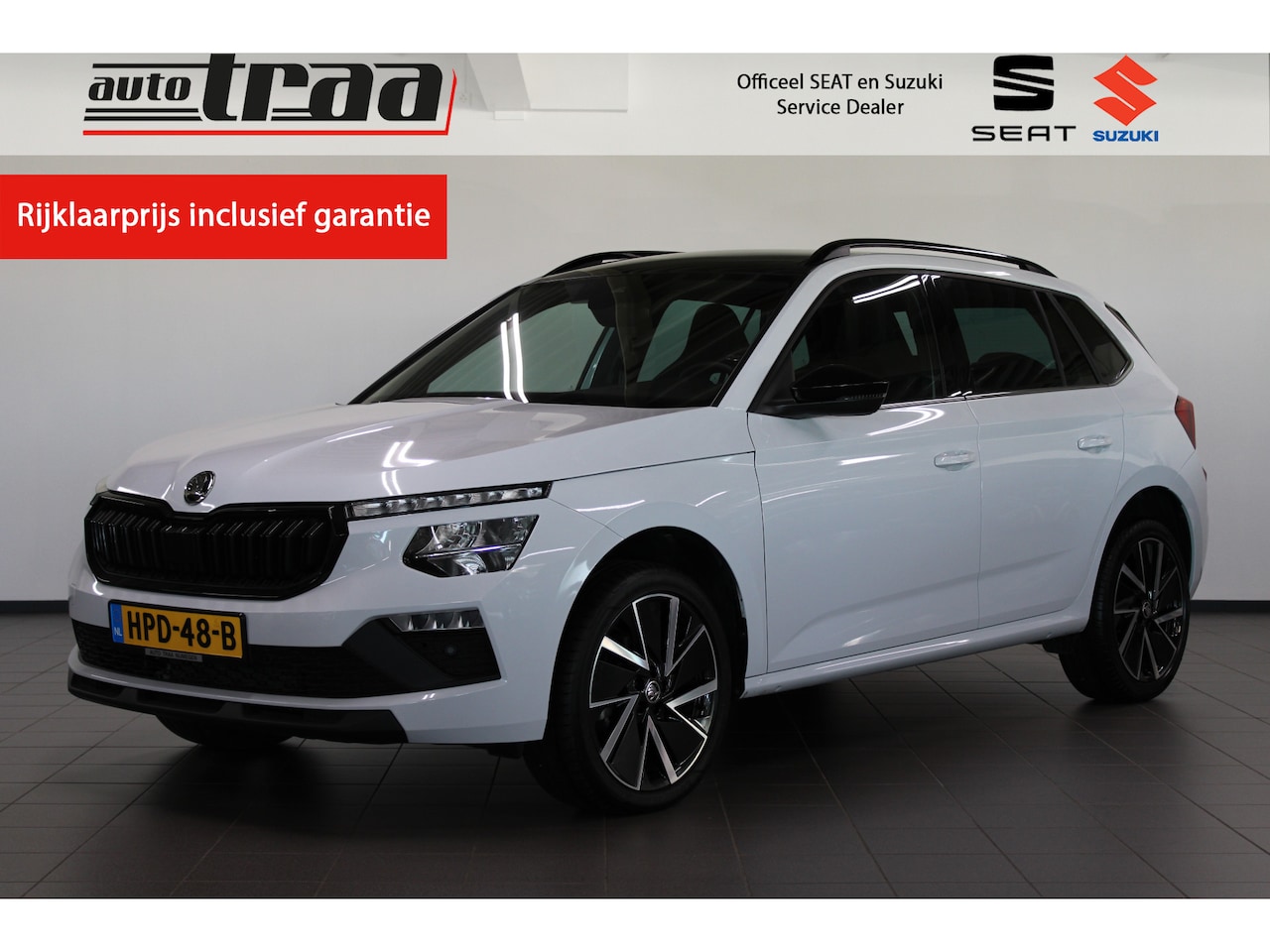 Skoda Kamiq - 1.0 TSI Sport Business Edition / 18'' LMV / PANO.DAK / CAMERA / - AutoWereld.nl