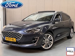 Ford Focus Wagon - 125pk Vignale Panoramadak Trekhaak Ad Cruise Winter Parking pack B&O Navi HUD El. Klep Wag