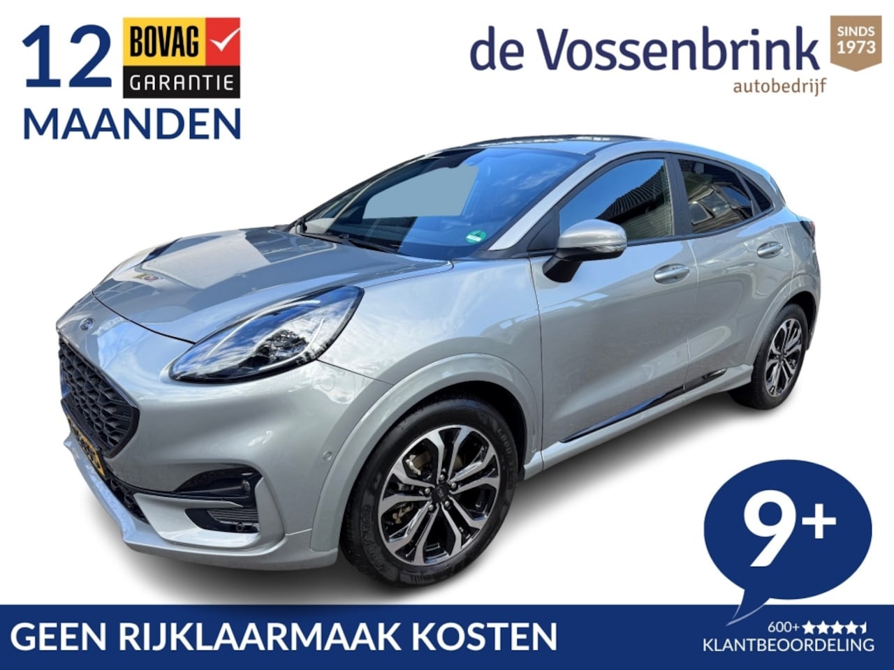 Ford Puma - 1.0 EB Hybrid Titanium Automaat *Geen Afl. kosten* - AutoWereld.nl