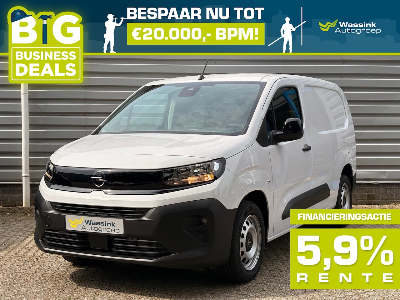 Opel Combo - Cargo GB 1.5 Diesel 131pk S/S L2H1 | Camera | Cruise | DAB | Automaat | - AutoWereld.nl