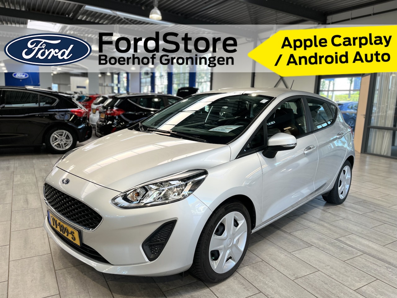 Ford Fiesta - 1.1 85 pk Trend | Navi | Cruise | PDC | Apple Carplay | 4 seiz. banden | - AutoWereld.nl