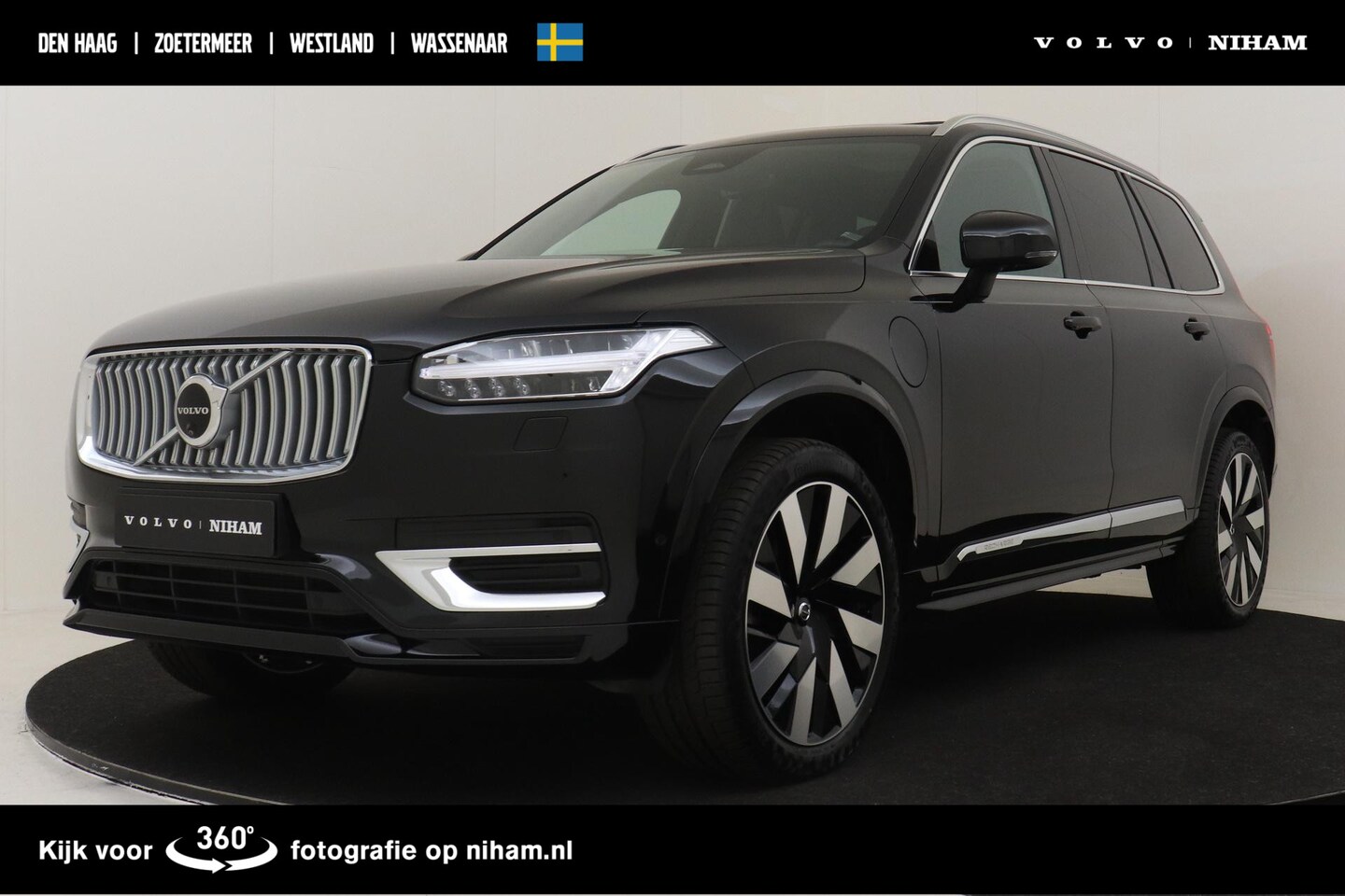 Volvo XC90 - T8 RECHARGE AWD ULTIMATE BRIGHT -PANO.DAK|BOWERS&WILKINS|360°CAM|HEAD-UP DISP.|21"|POWER-S - AutoWereld.nl