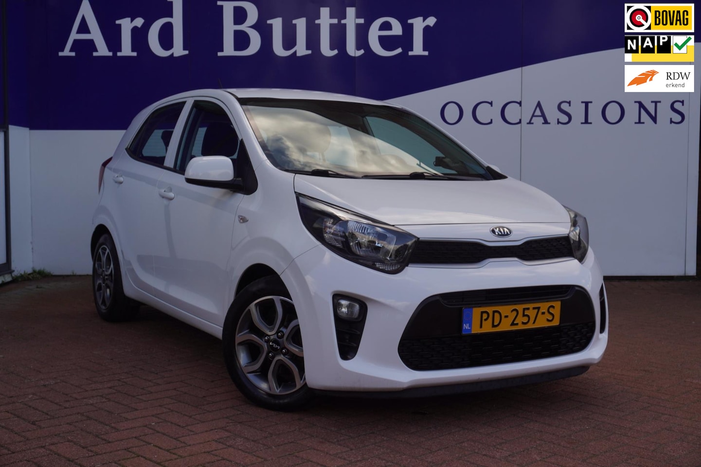 Kia Picanto - 1.0 CVVT EconomyPlusLine+airco+Tom-navigatie+Lmv = SUPER !! - AutoWereld.nl
