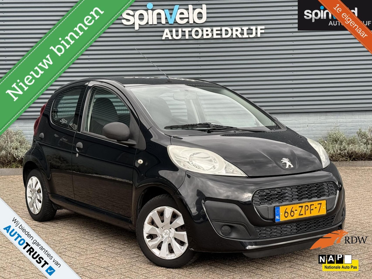 Peugeot 107 - 1.0 Access Accent BJ’13 NAP NL Airco 5drs Elekpakket - AutoWereld.nl